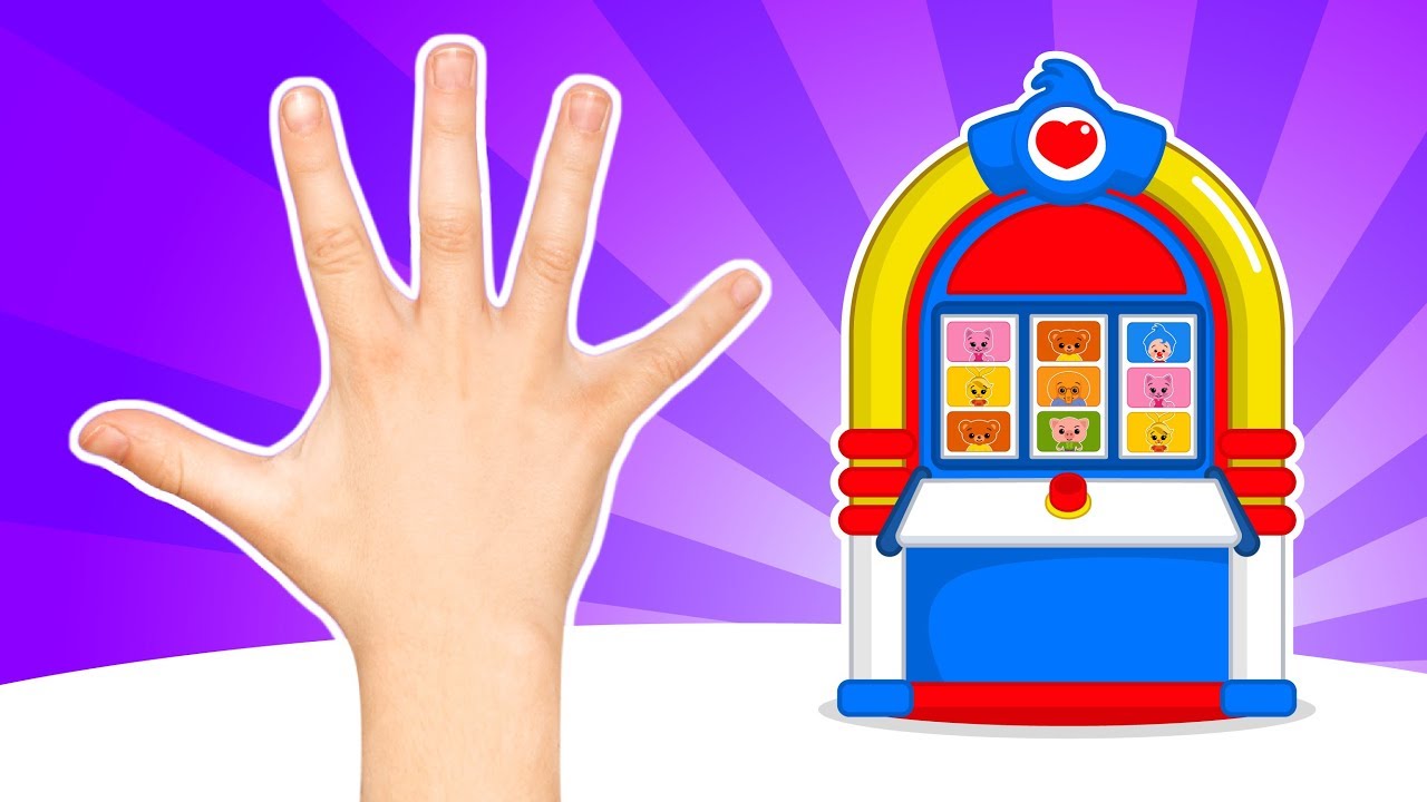 Botón Mágico: Familia Dedo #1 🖐️🌈 Canciones Infantiles | Plim Plim