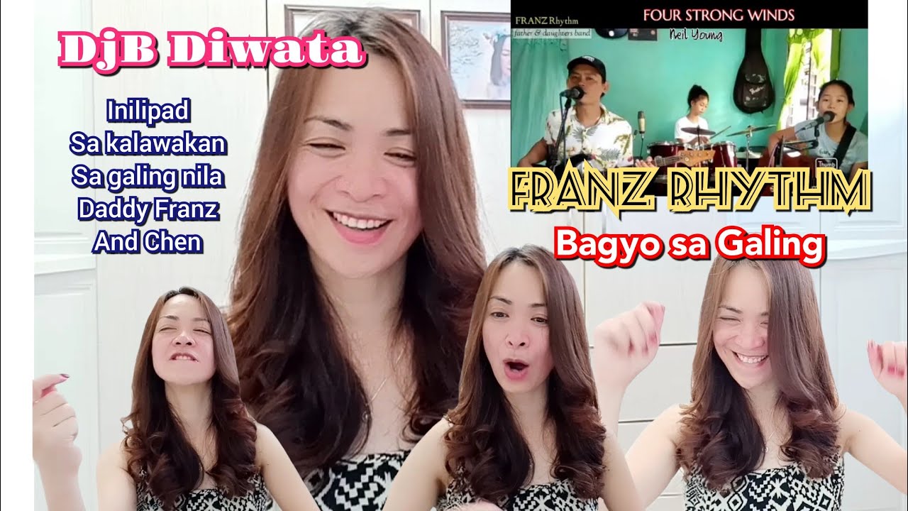 Four Strong Winds - Franz Rhythm | DjB Diwata inilipad sa Kalawakan sa Galing ni Daddy Franz
