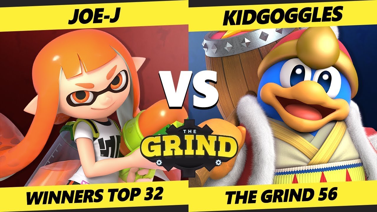 Smash Ultimate Tournament - Joe-J (Inkling) Vs. KIDGoggles (Dedede) The Grind 56 SSBU Winners