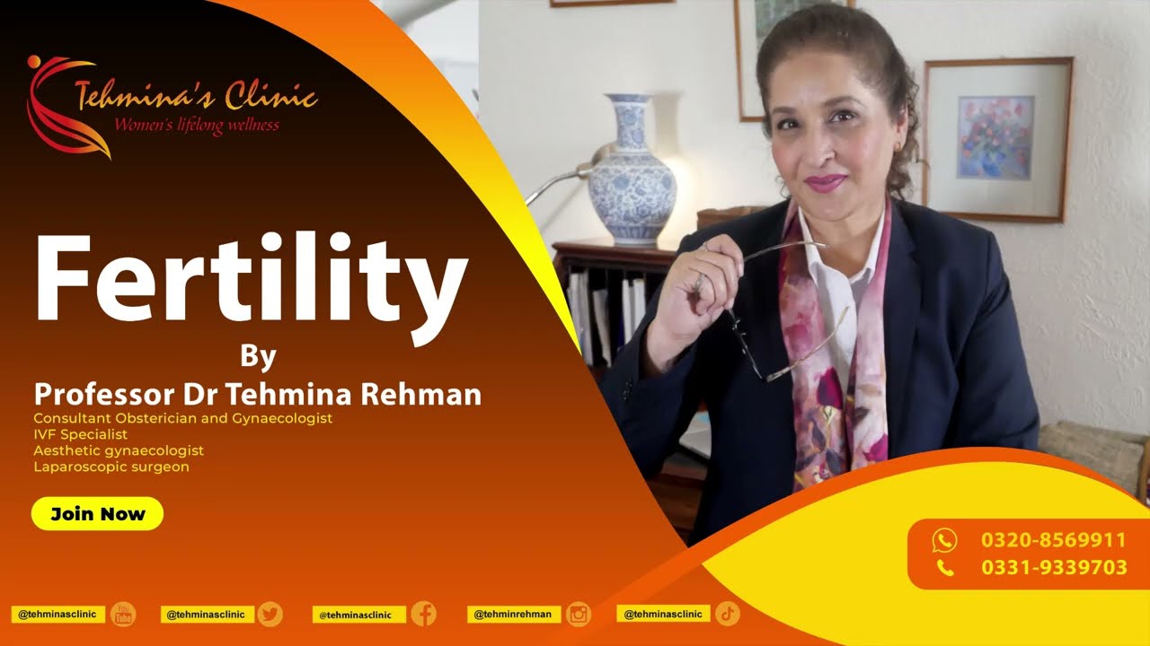 Fertility: A brief introduction | Dr Tehmina Rehman | #tehimansclinic