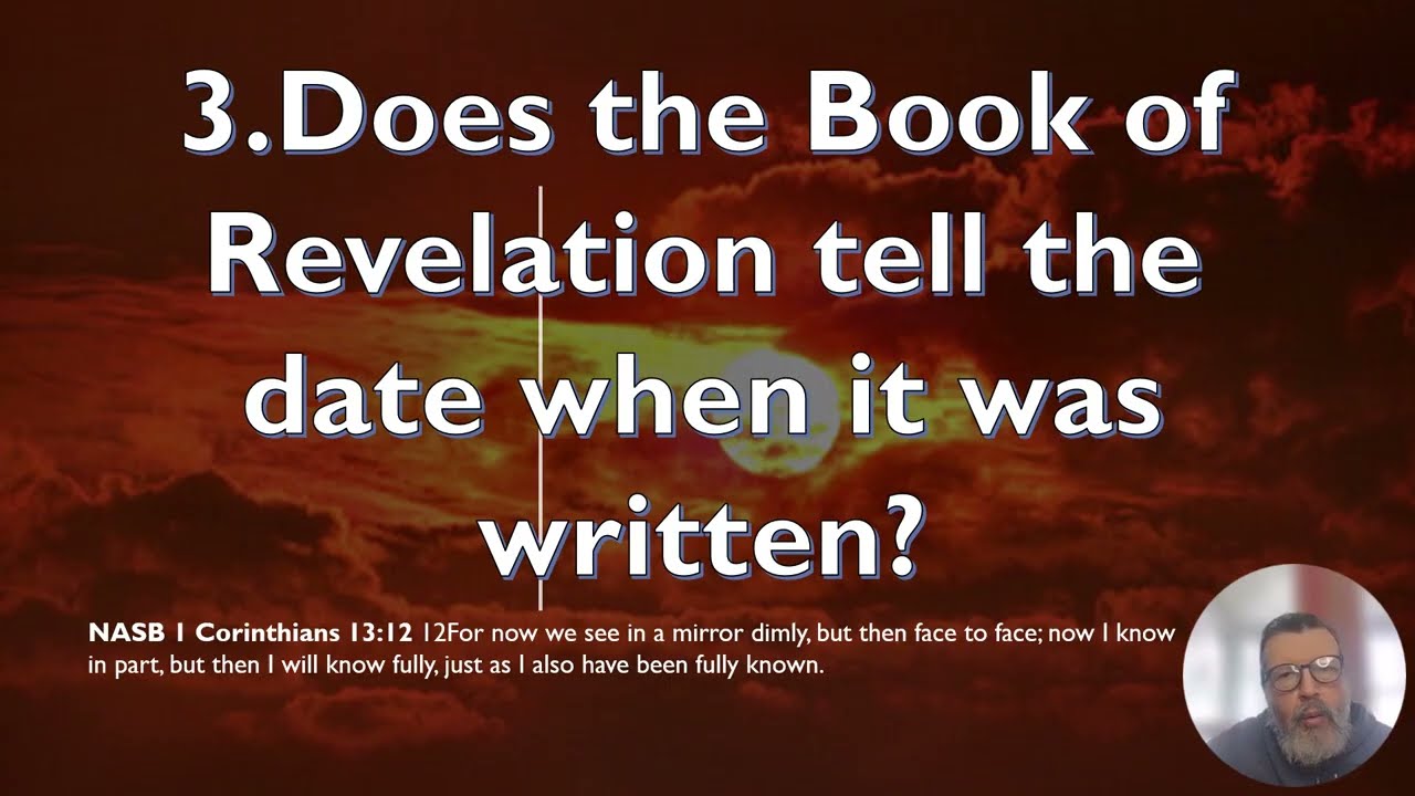 4 3 The date of Revelation
