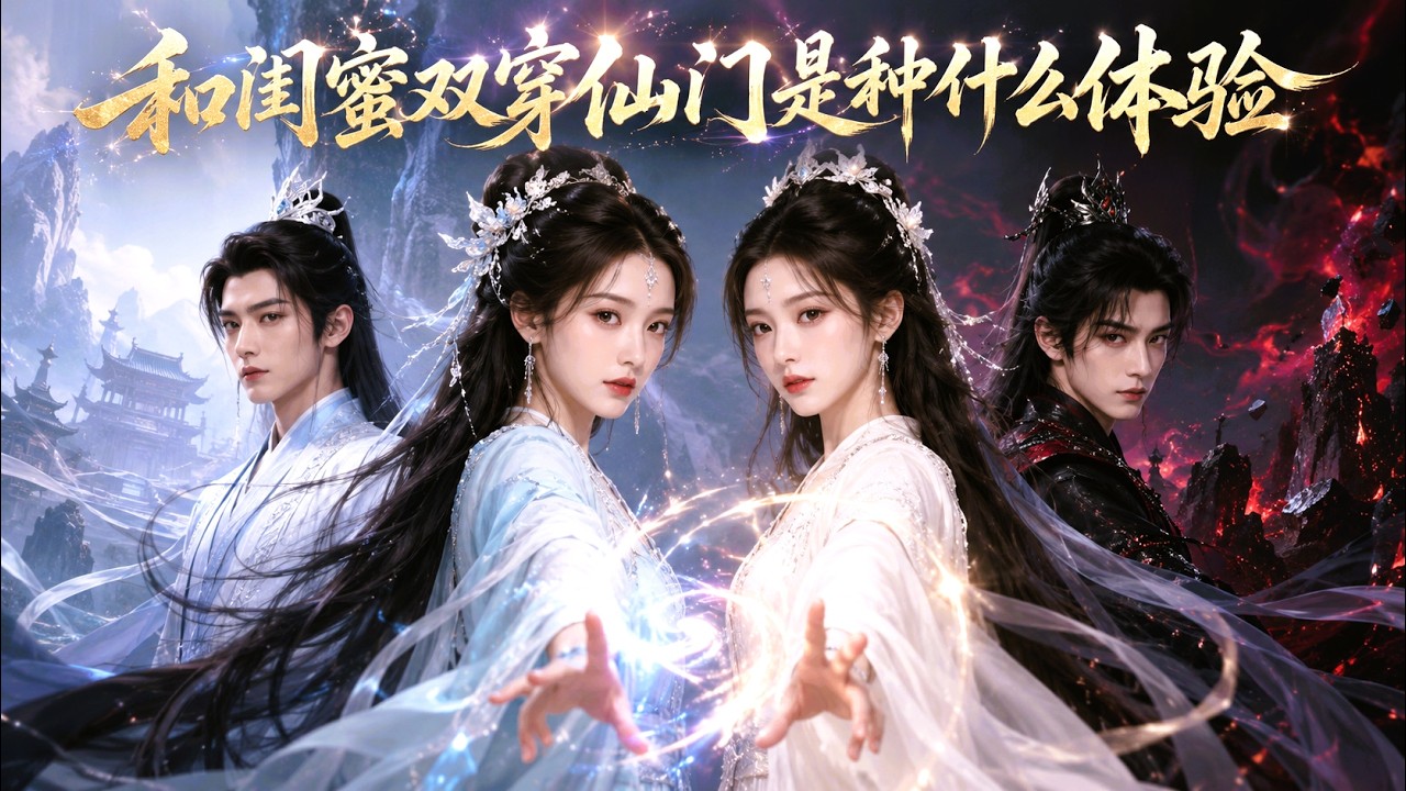 💥全集畅享 | 现代闺蜜穿书解锁神级双休秘法，逆天改写炮灰短命剧本！🔗《和闺蜜双穿仙门是种什么体验》#漫剧 #双女主