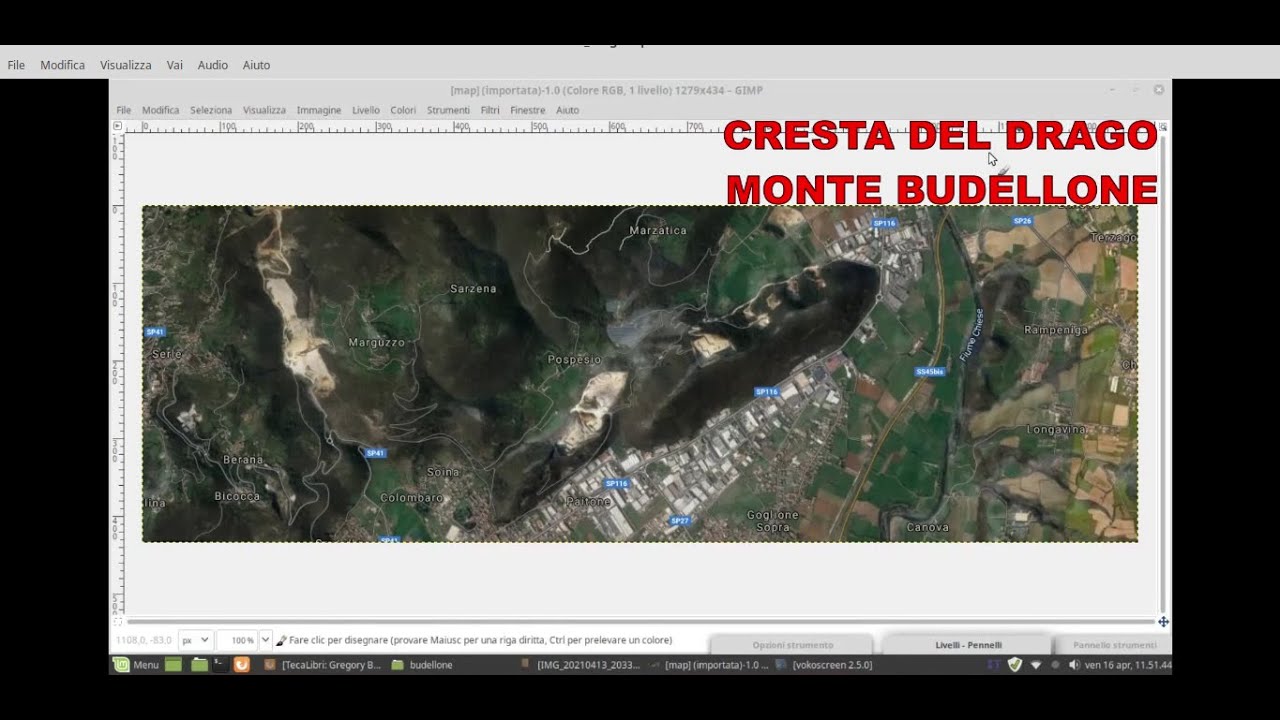 Cresta del Drago - Monte Budellone