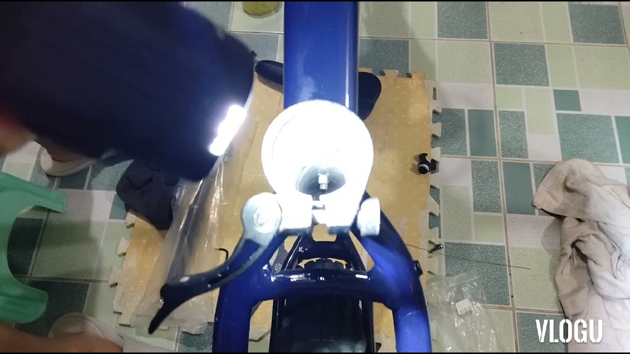 giant talon dropper post internal cabling installation.
