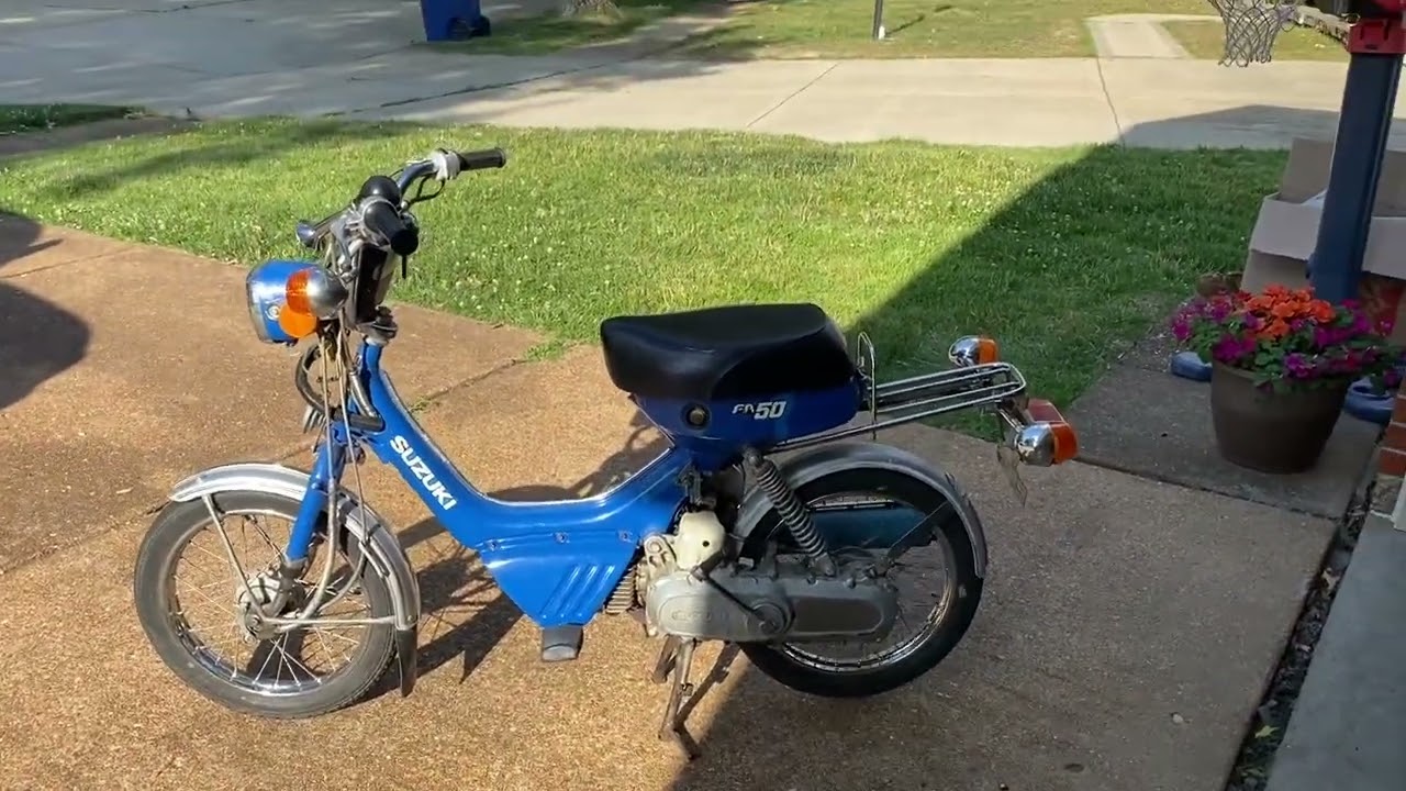 1985 Suzuki FA50 show and ride