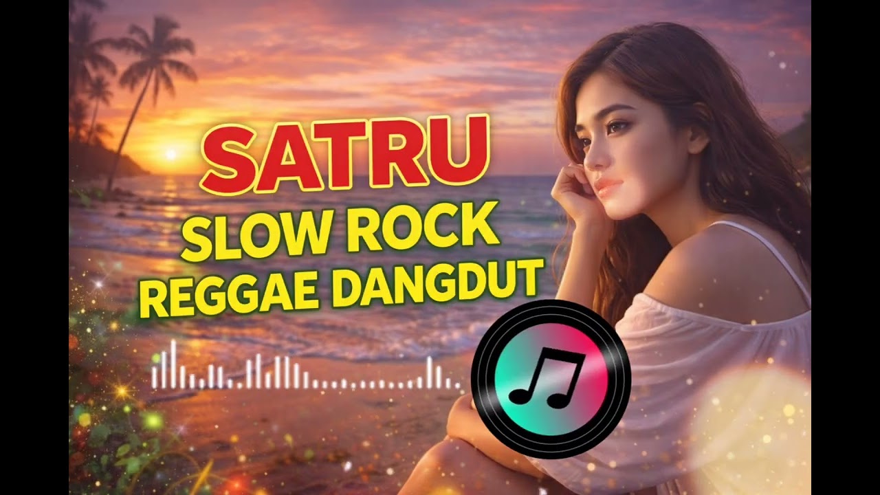 SATRU Slow Rock Reggae Dangdut 🎶 Full Santai & Adem di Hati