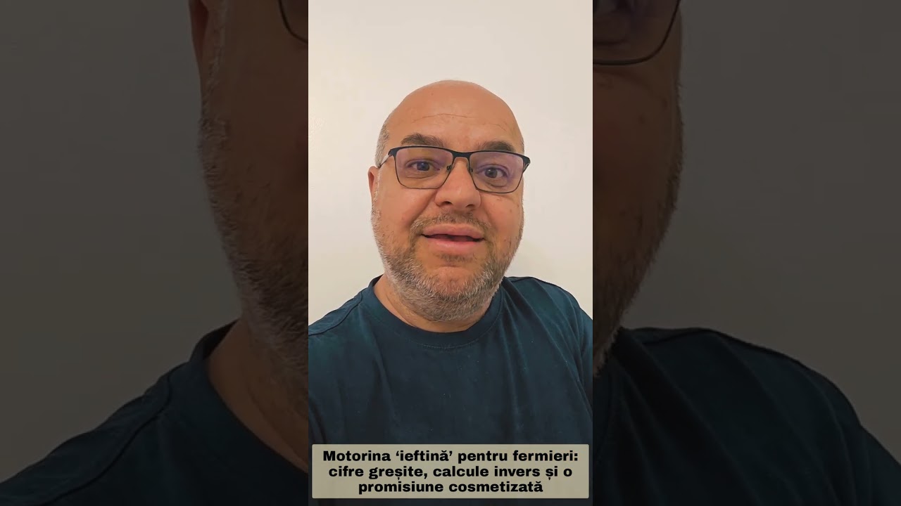 Motorina &lsquo;ieftină&rsquo; pentru fermieri: cifre greșite, calcule invers și o promisiune cosmetizat!