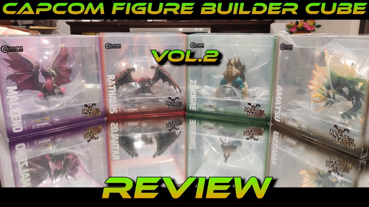 Capcom Figure Builder Cube Vol.2 Unboxing and Review
