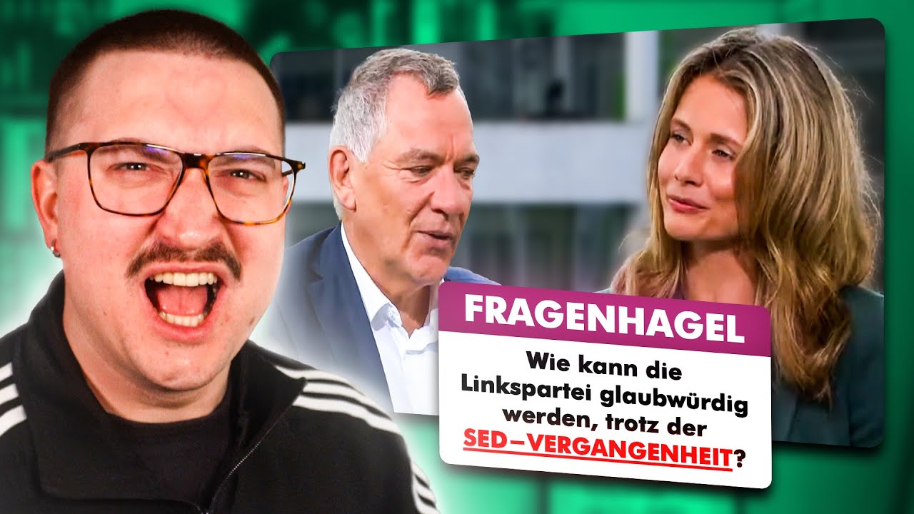 Jan van Aken im FRAGENHAGEL des ÖRR (Schmerzen)