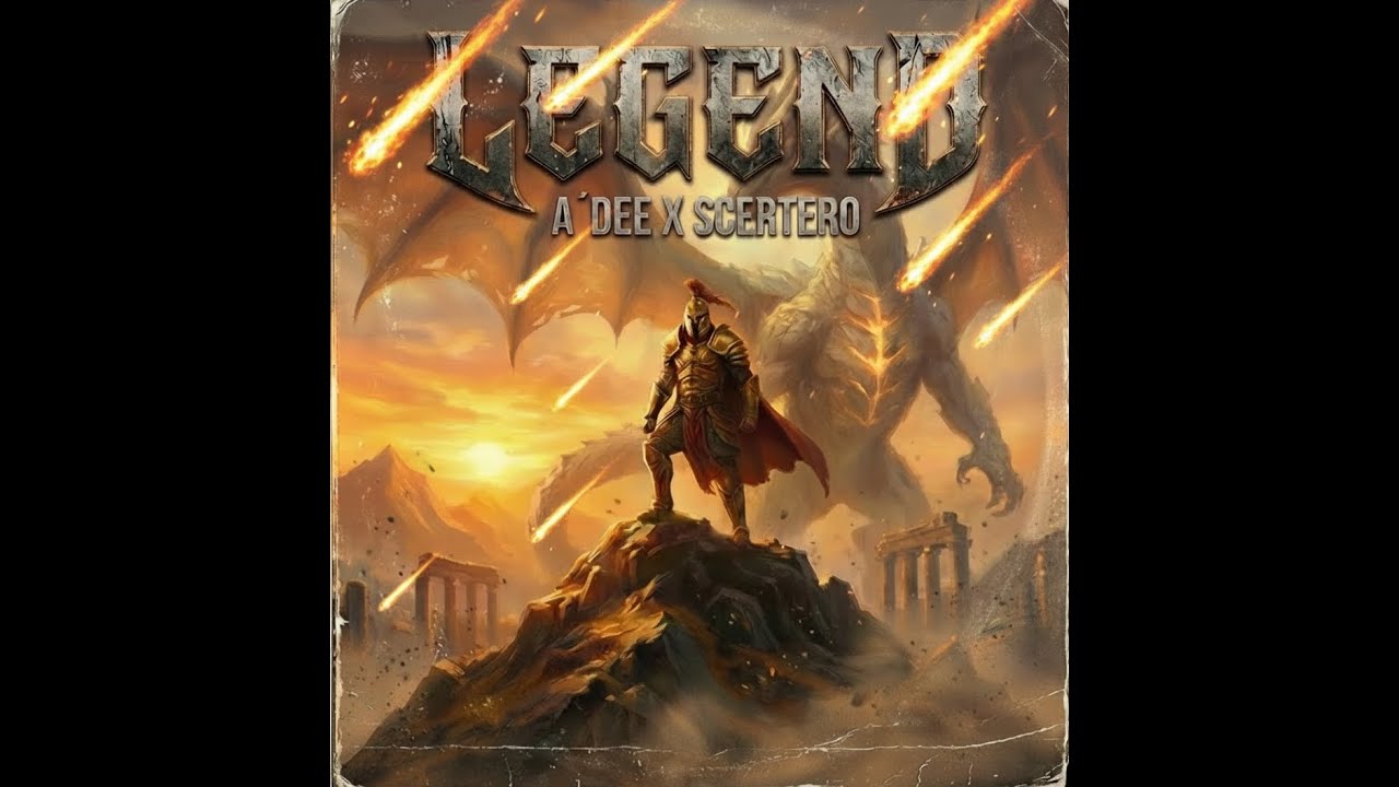 SCERTERO X A'DEE - LEGEND (VIDEO LYRICS) Prodby  FLOW ELIXIR