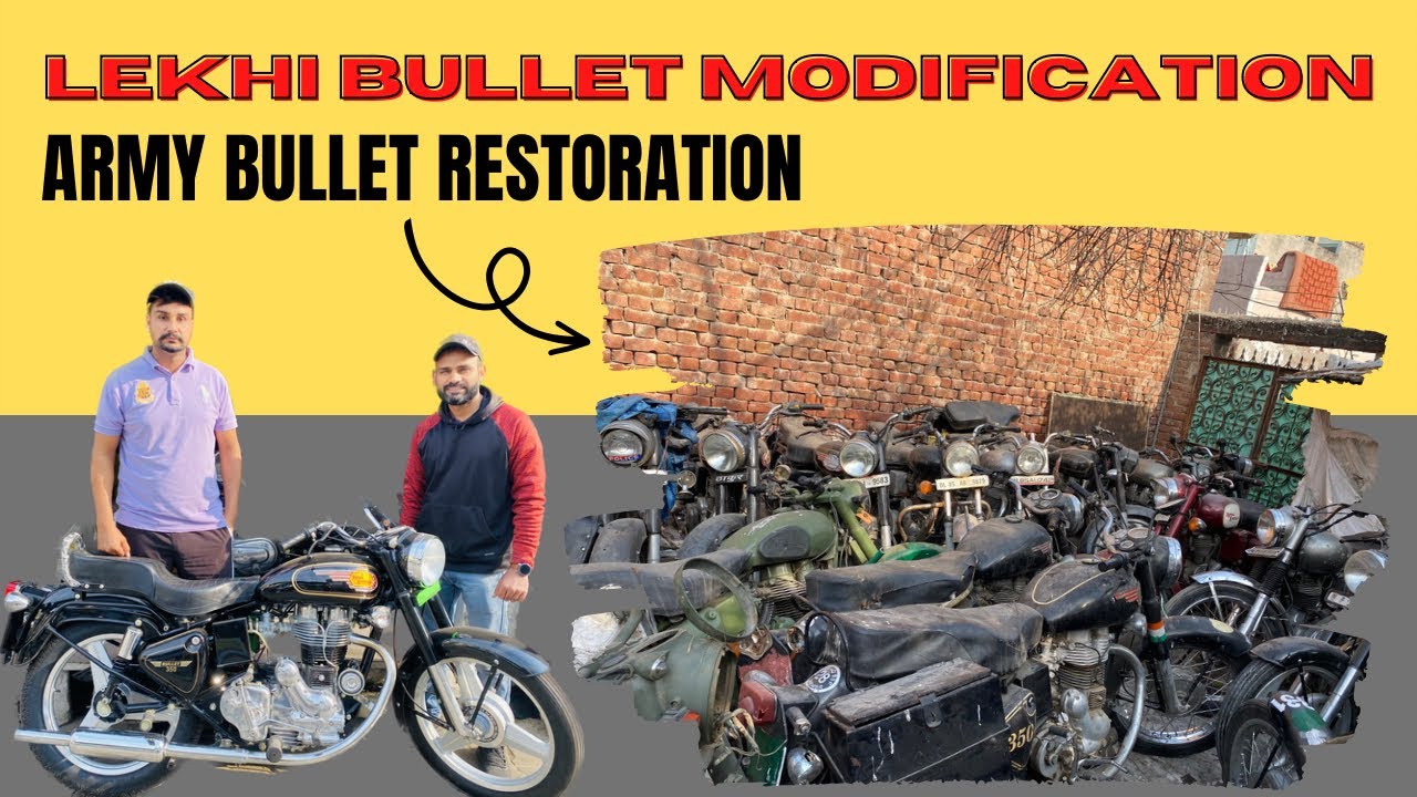Lekhi bullet modification Goraya | old bullet modified | army bullet restoration