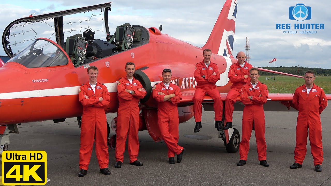Arrival of the aerobatic team Red Arrows at LOTOS Gdynia Aerobaltic 2021 #15