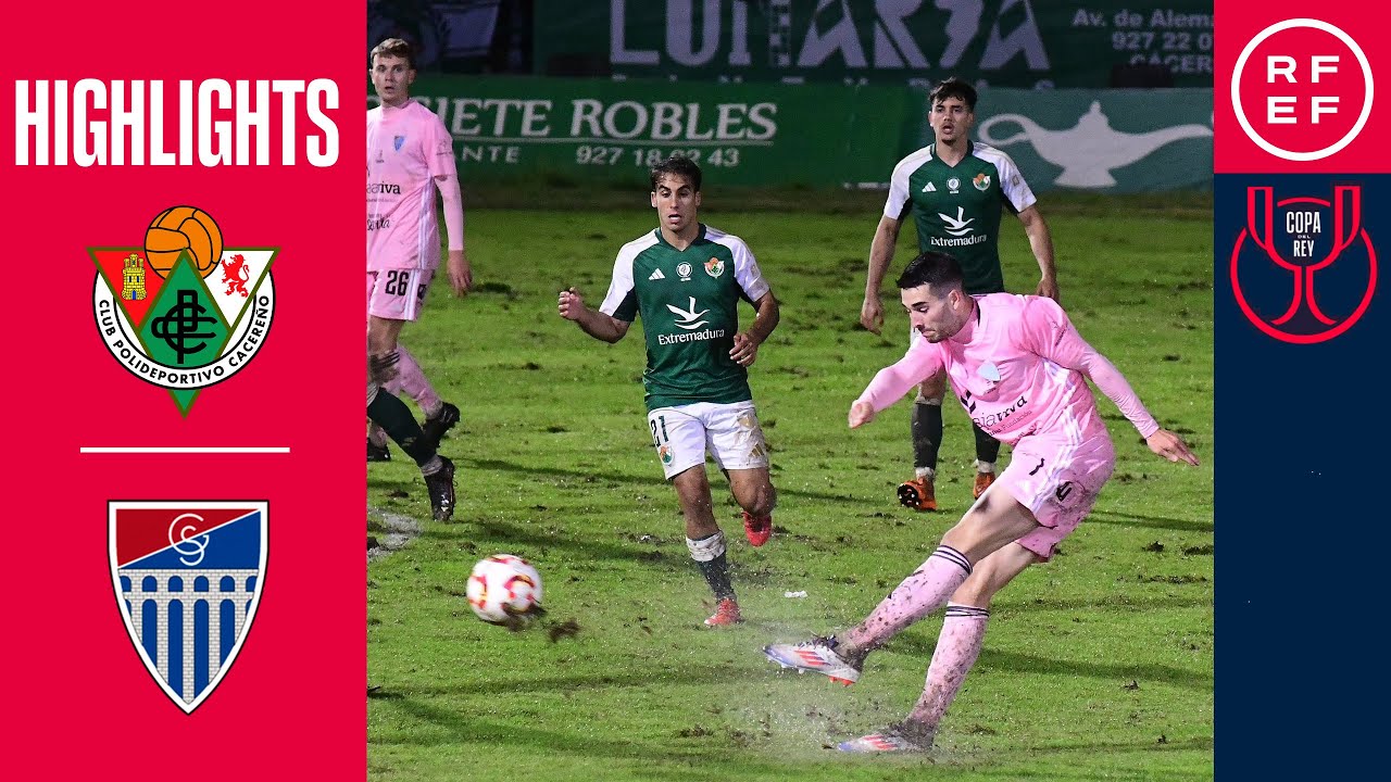 Resumen | Copa del Rey | CP Cacere&ntilde;o 2-1 Gimn&aacute;stica Segoviana | Primera eliminatoria