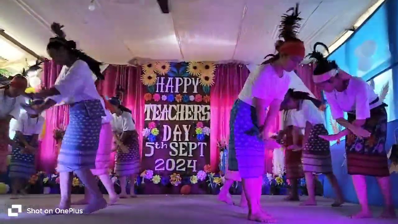 Garo dance by hostelers 