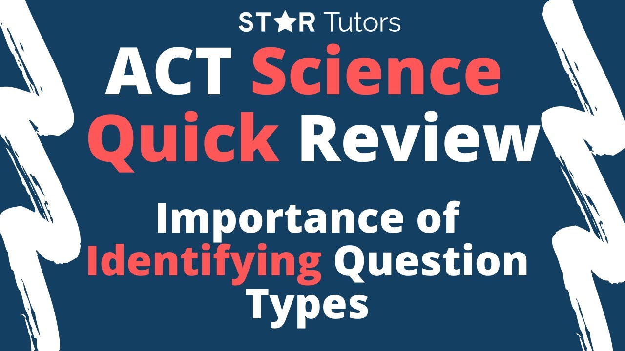 ACT Science Quick Review: Importance of Identifying the TYPE of Question