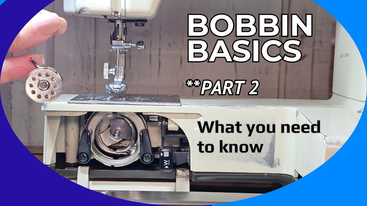 Kenmore Sewing Machine Bobbin Basics // Front-Loading Bobbin for Beginners Part 2