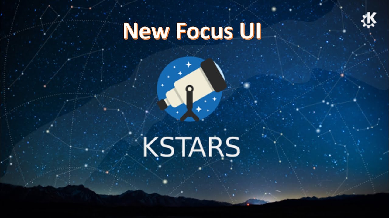 KStars/ Ekos New Focus UI