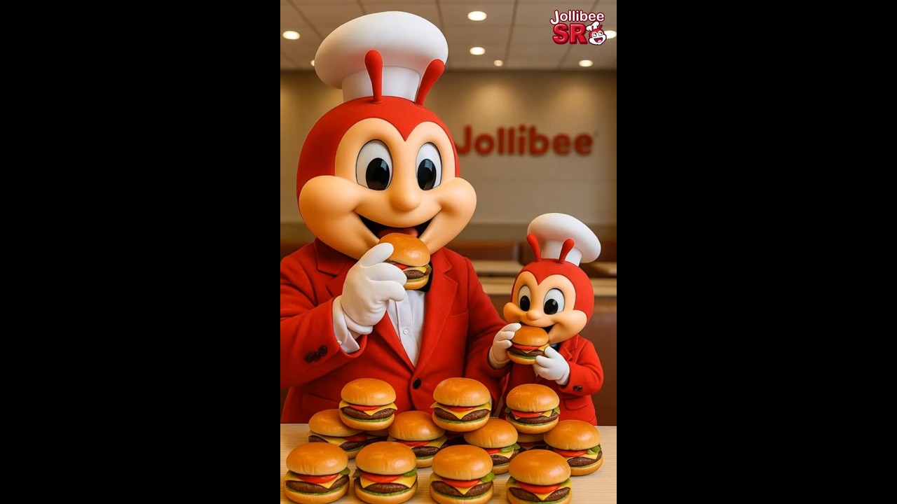 Eating Jollibee&rsquo;s Best Burgers | Mini Mukbang with a Smile