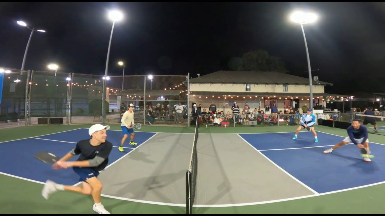 $3000 iPickle Winter Classic Men's Open Gold Finals Matt Baca Alex Emery Zack Taylor Roman Estareja