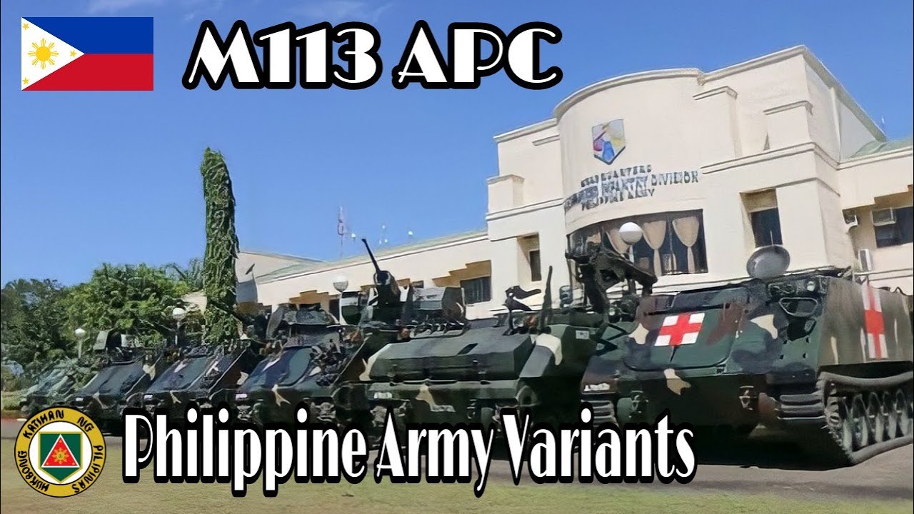 M113 APC's Philippine Army Variants