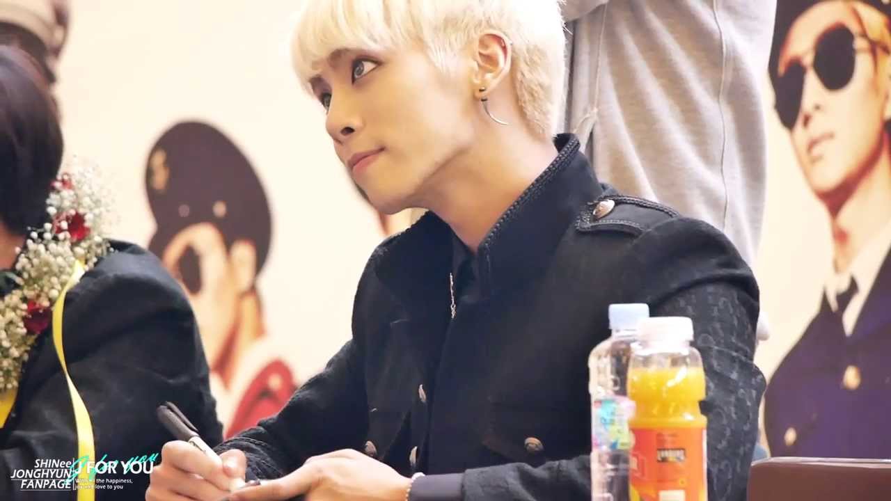 131025 종현 여의도 팬싸인회 SHINee Jonghyun fansign event edit.ver