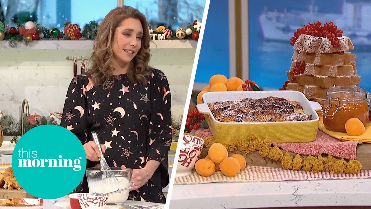 Michela’s Festive Panettone Bread & Butter Pudding | This Morning