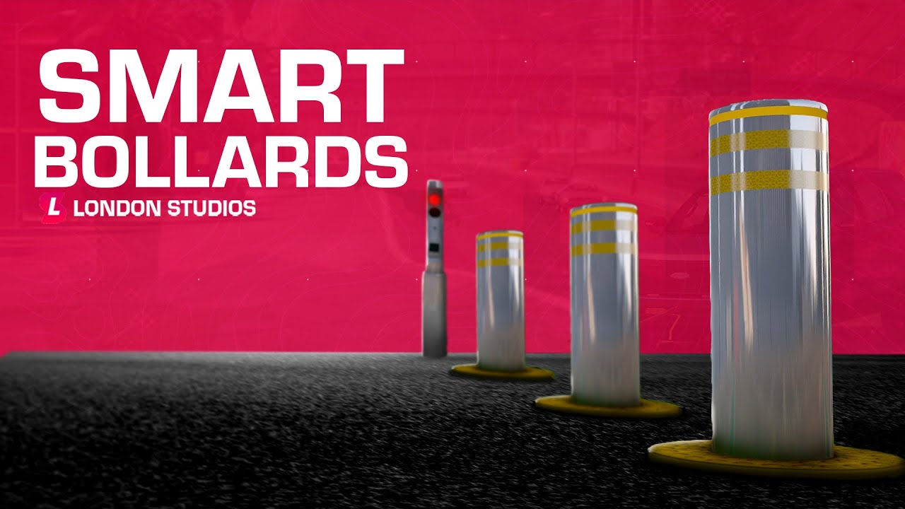 Smart Bollards - Demonstration Video - FiveM Resource [Standalone/QBCore/ESX/vRP]