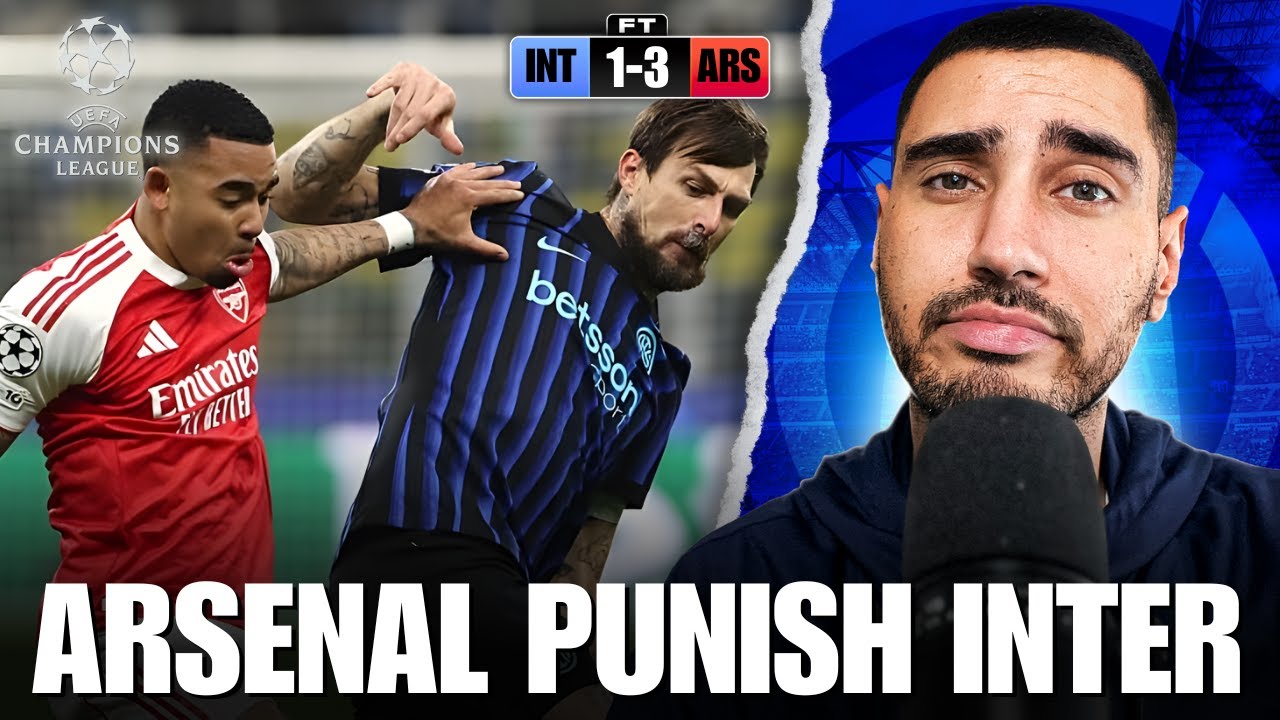 INTER 1 - 3 ARSENAL | YUP, ANOTHER BIG GAME LOSS. #UCL Match Reaction