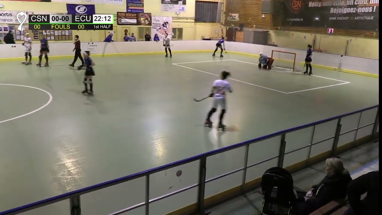 Coupe d'Europe : N1F Knockout stage 1st leg Noisy-ECU
