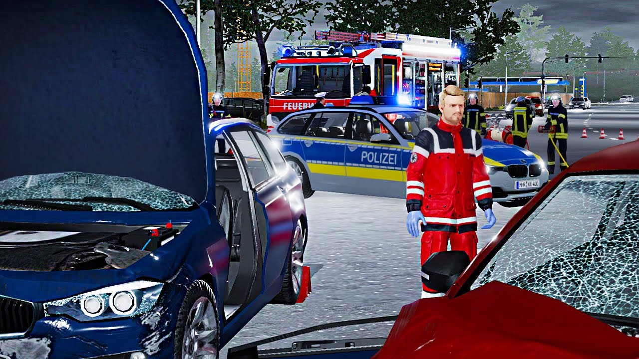 Emergency Call 112 -  Frankfurt Police, Firefighters & Ambulance On Duty!