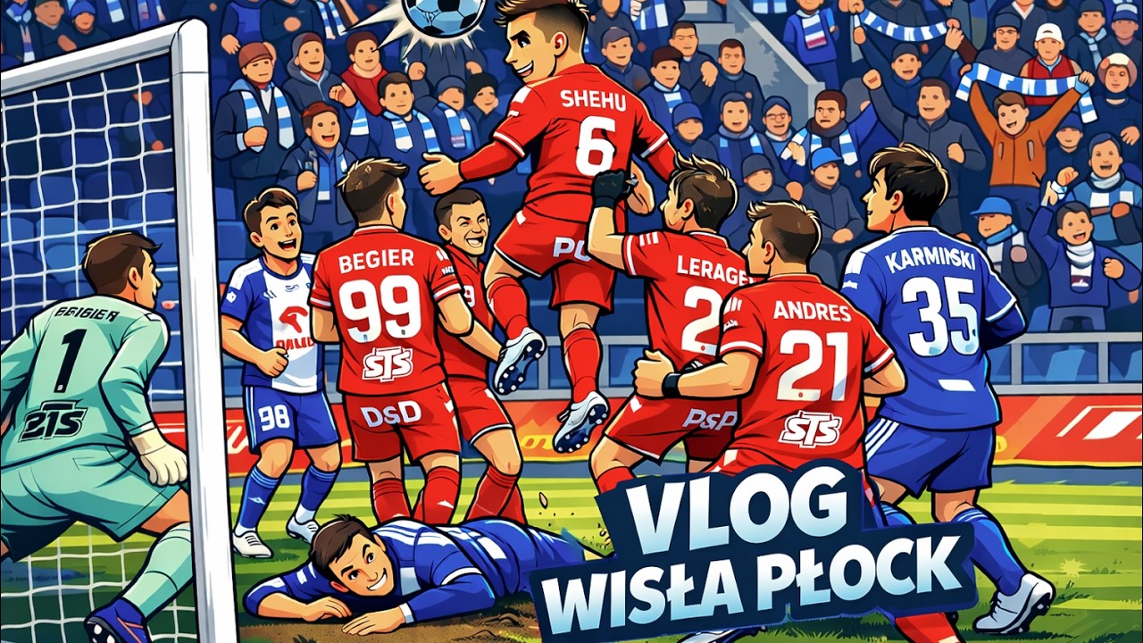 VLOG#2 - WISŁA PŁOCK vs WIDZEW ŁÓDŹ | POV