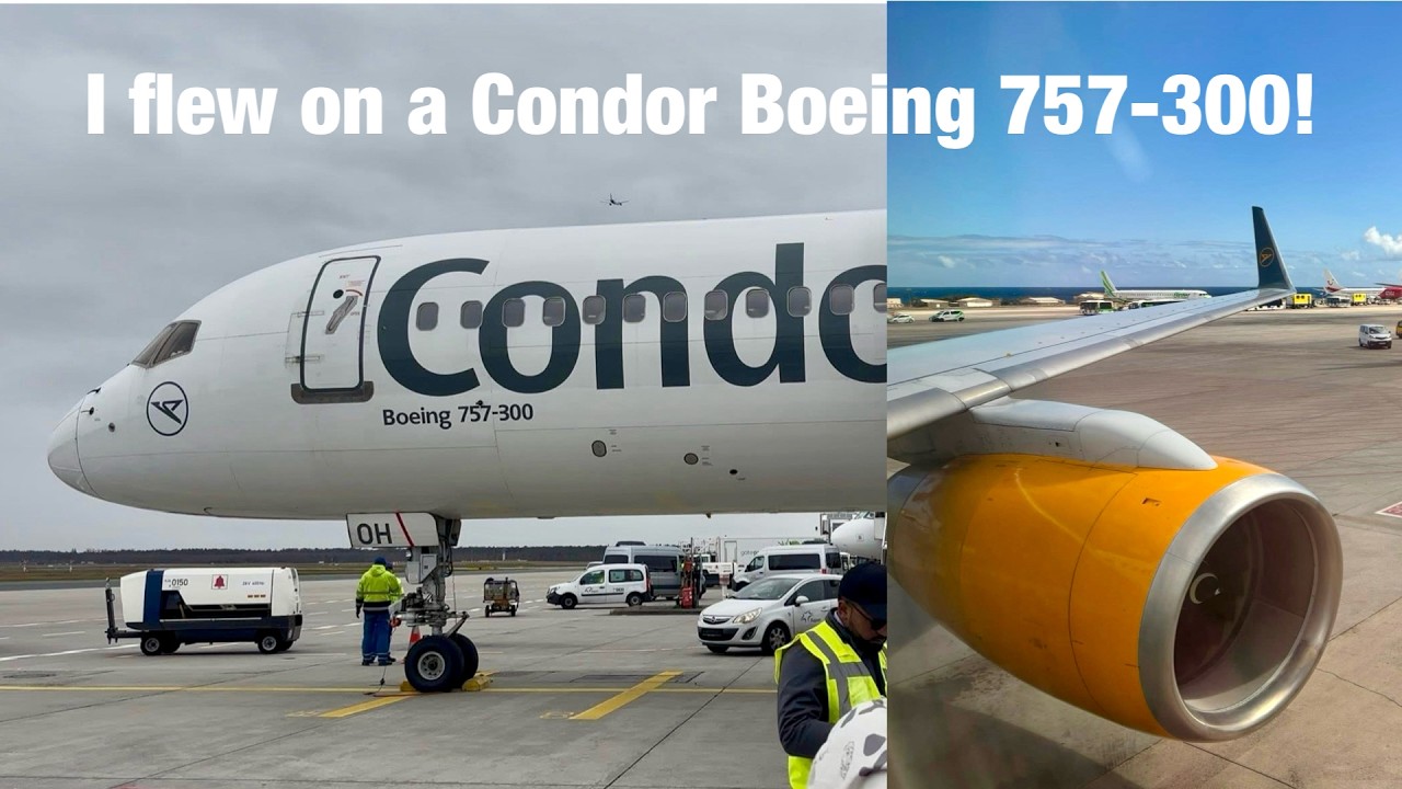TripReport: Condor (Economy) | Frankfurt - Gran Canaria | Boeing 757-300