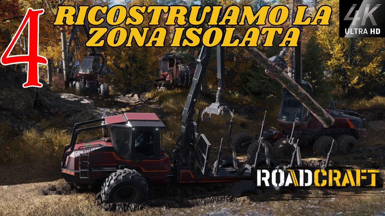 RoadCraft ★Gameplay ITA★ Storia Part[4]-[RICOSTRUIAMO LA ZONA ISOLATA]