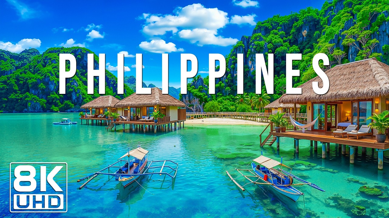 Philippines 8K UHD – A Cinematic Journey Through Tropical Islands and Turquoise Lagoons