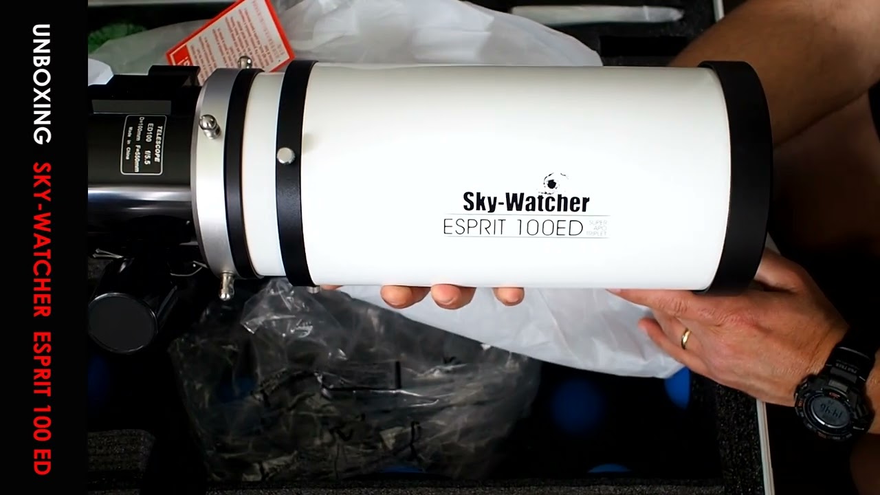 UNBOXING - Telescopio astronomico Sky-Watcher ESPRIT 100 ED