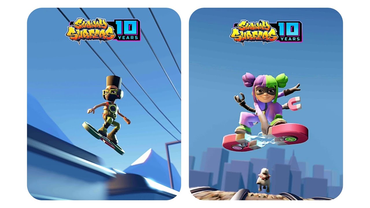 Subway Surfers Super Runner Yutani Subway City vs Super Runner Fresh Iceland