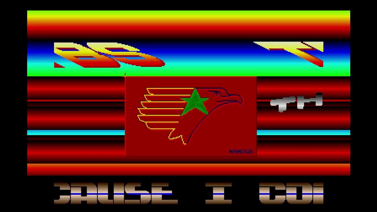 French New Year Demo - The Thunderbirds - Atari ST Demo