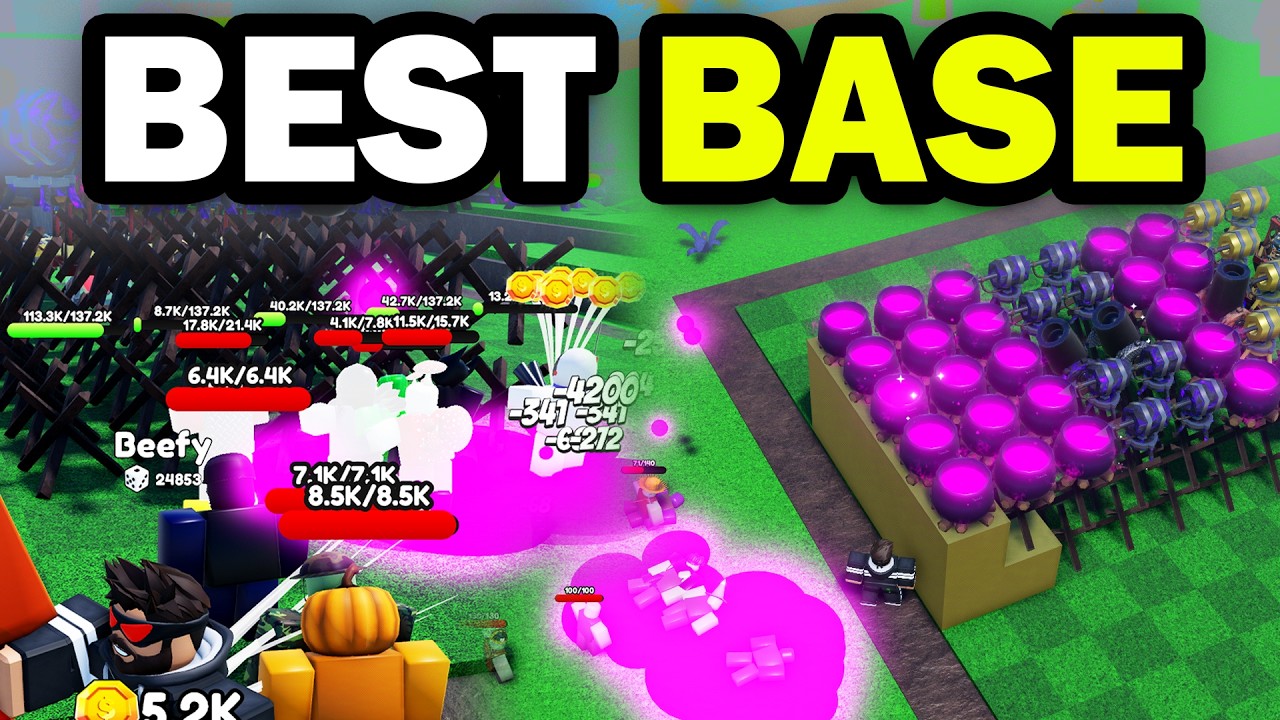 NAJLEPSZY* układ bazy!! w Build a base RNG na ROBLOX..