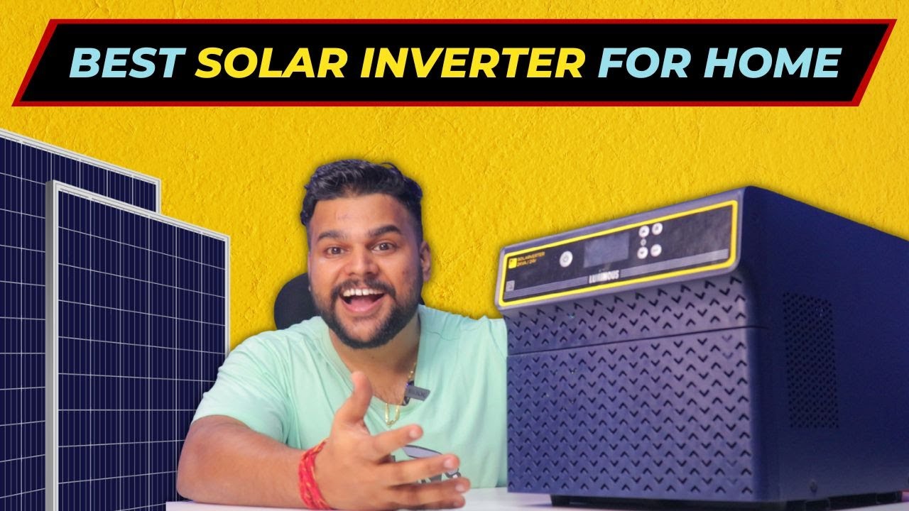 Best Solar Inverter For Home | 2KVA 24V Solar Inverter Review | Best Solar Inverter in India 2024