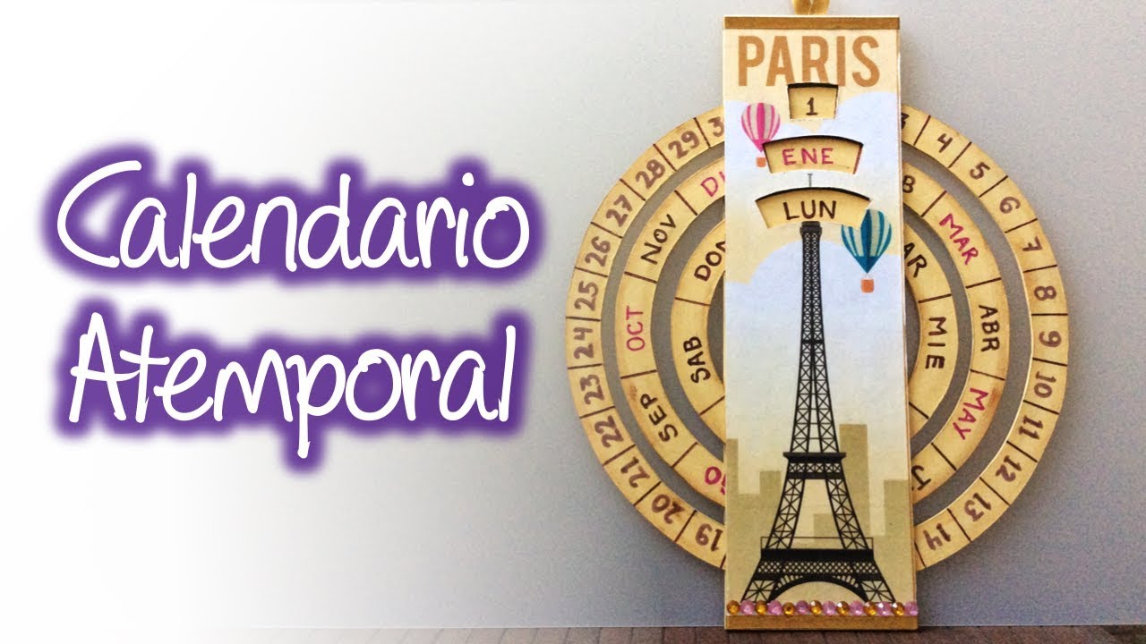 Calendario atemporal giratorio, Rotating timeless calendar