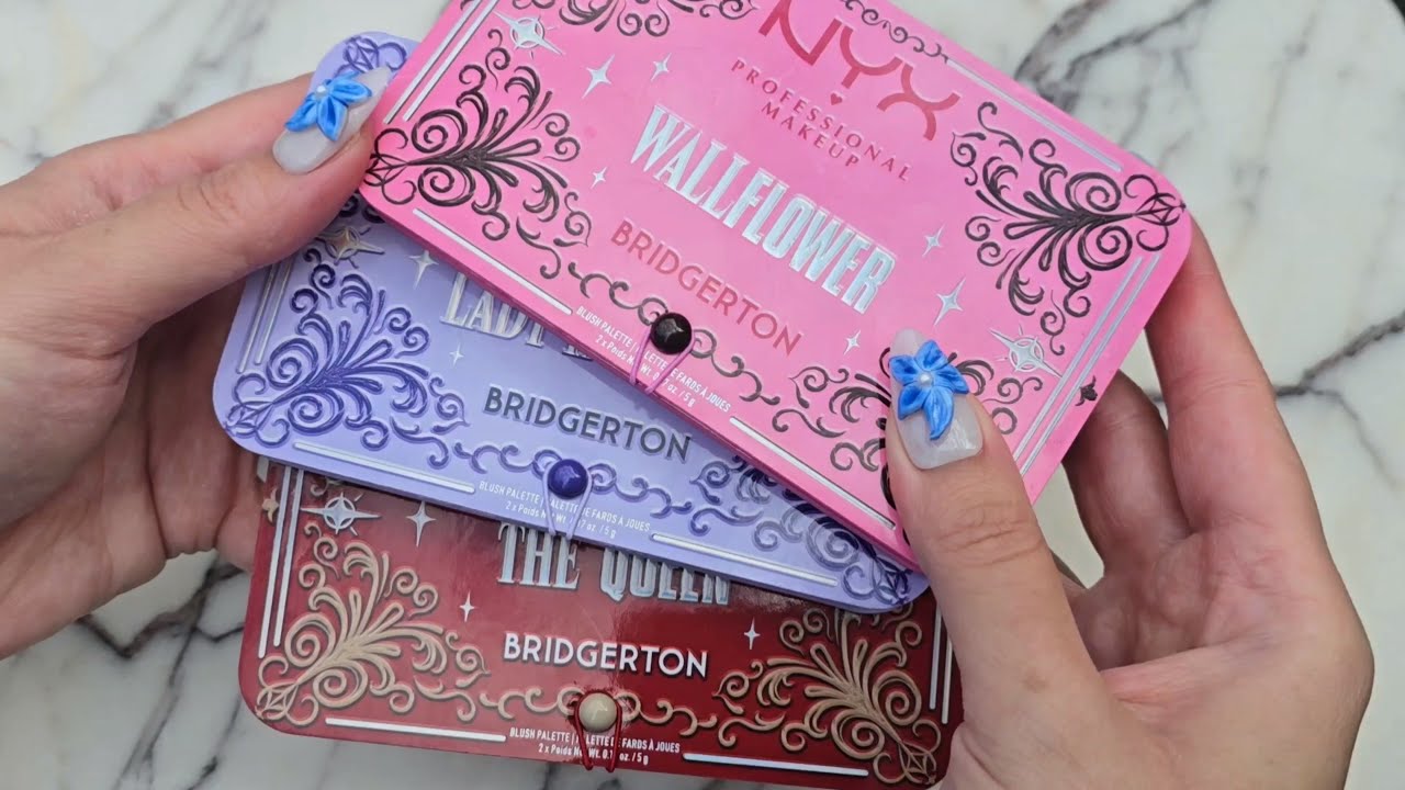 Nyx Cosmetics Bridgerton Collection #nyxcosmetics #bridgerton #makeupswatches #makeup