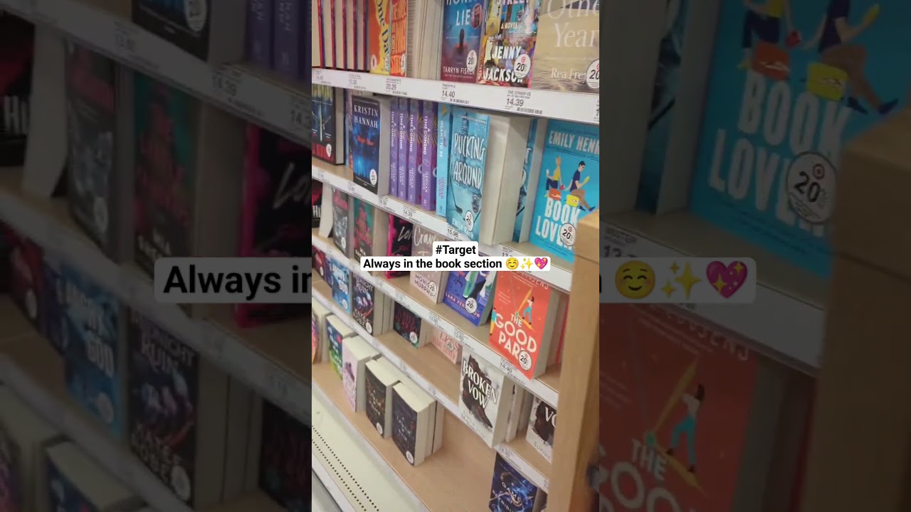 Checking out the #target book section today! Always looking for my new favorite book lol  #booktube