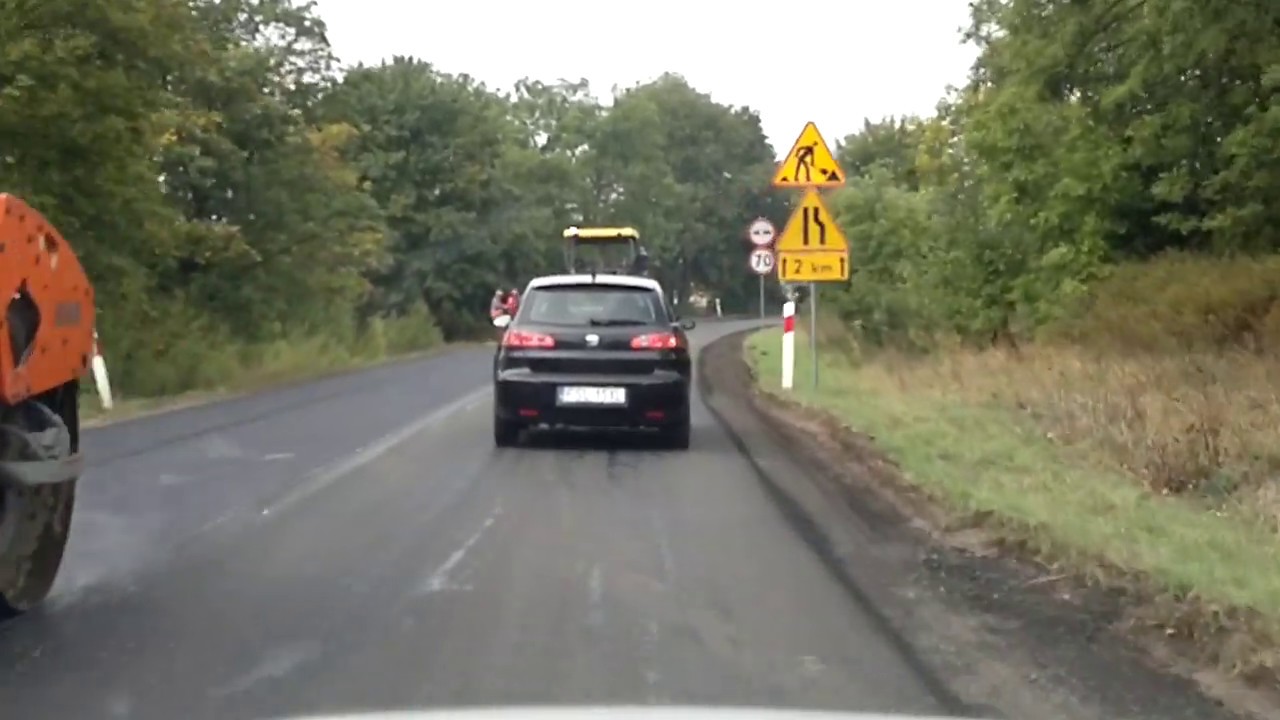 Droga powiatowa 1254F Rzepin - Nowe Biskupice _ Remont