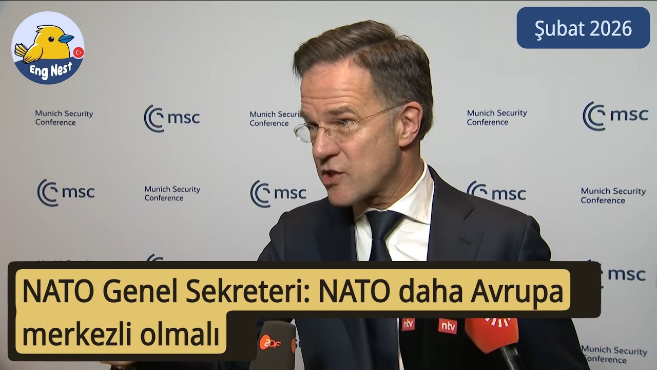 NATO Genel Sekreteri: NATO daha Avrupa merkezli olmalı