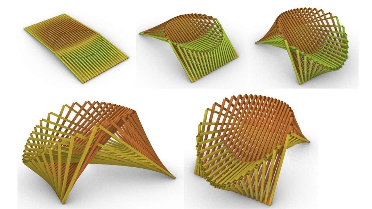 Parametric Logic of Folding Rising Chair