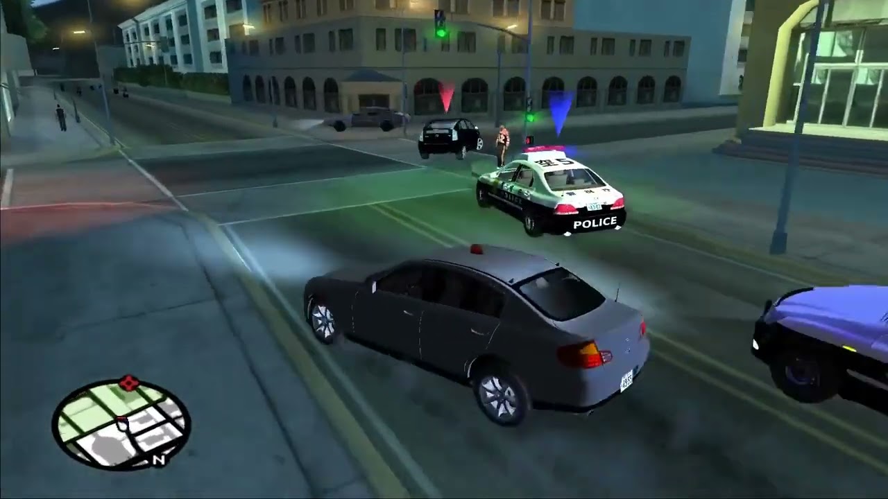 Japanese Police Car Chase, But Recreated In GTA San Andreas.