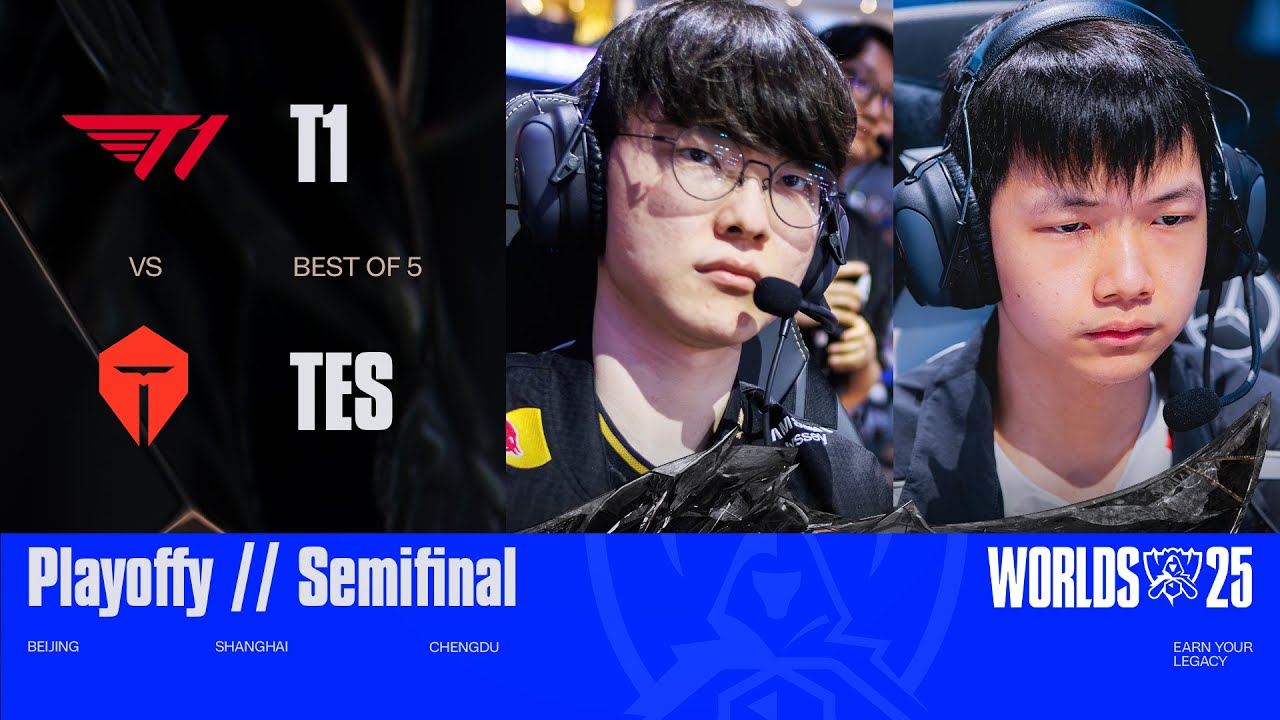 🔴P&Oacute;ŁFINAŁ MISTRZOSTWA ŚWIATA 2025🔴T1 vs TOP ESPORTS BO5 FEARLESS🔴