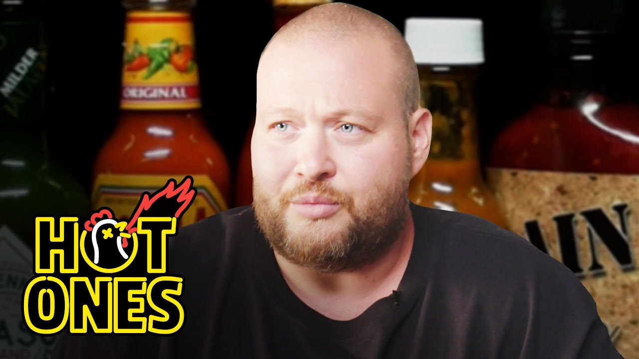 Action Bronson Shakes It Out While Eating Spicy Wings | Hot Ones