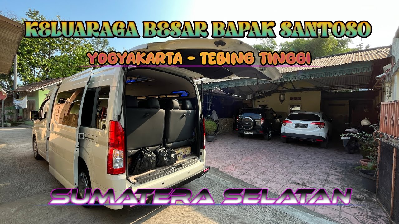 PERJALANAN YOGYAKARTA - SUMATRA SELATAN keluarga Bp Santoso