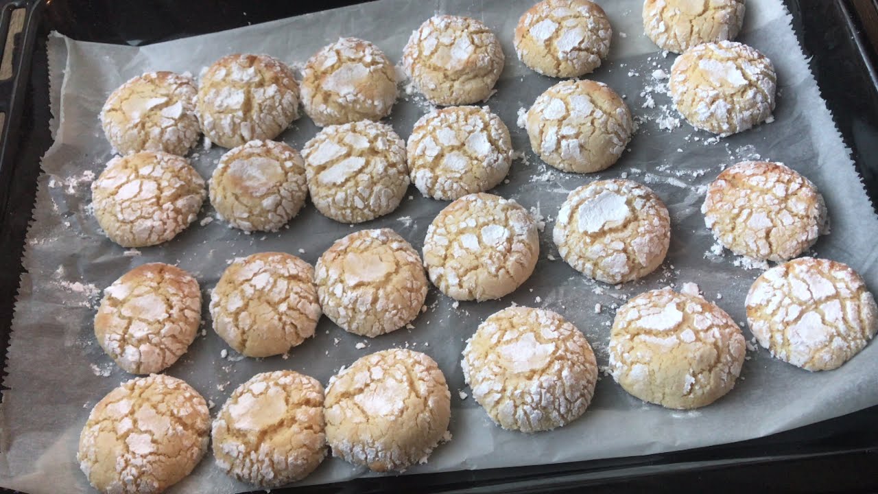DULCE TÍPICO Marroquí GHRIBAS de coco cacahuete y Almendras súper fáciles y rápidas!!